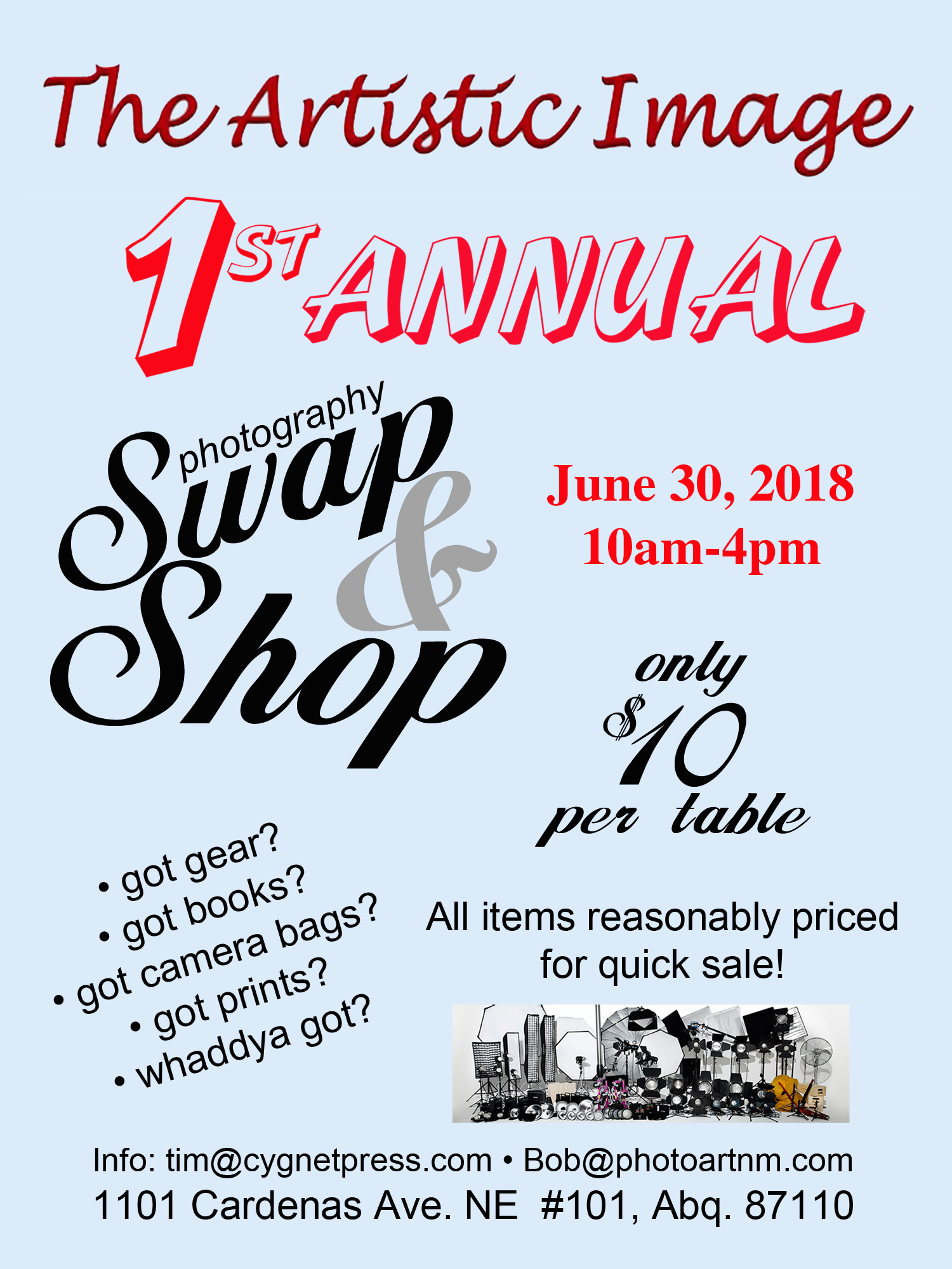 Artistic Image Swap & Shop 2018