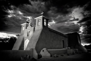 Ranchos Church Sunset