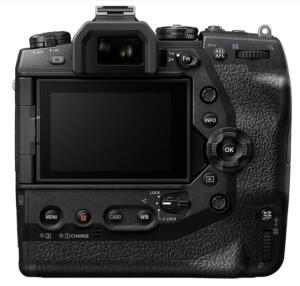 Olympus OM-D E-M1X back